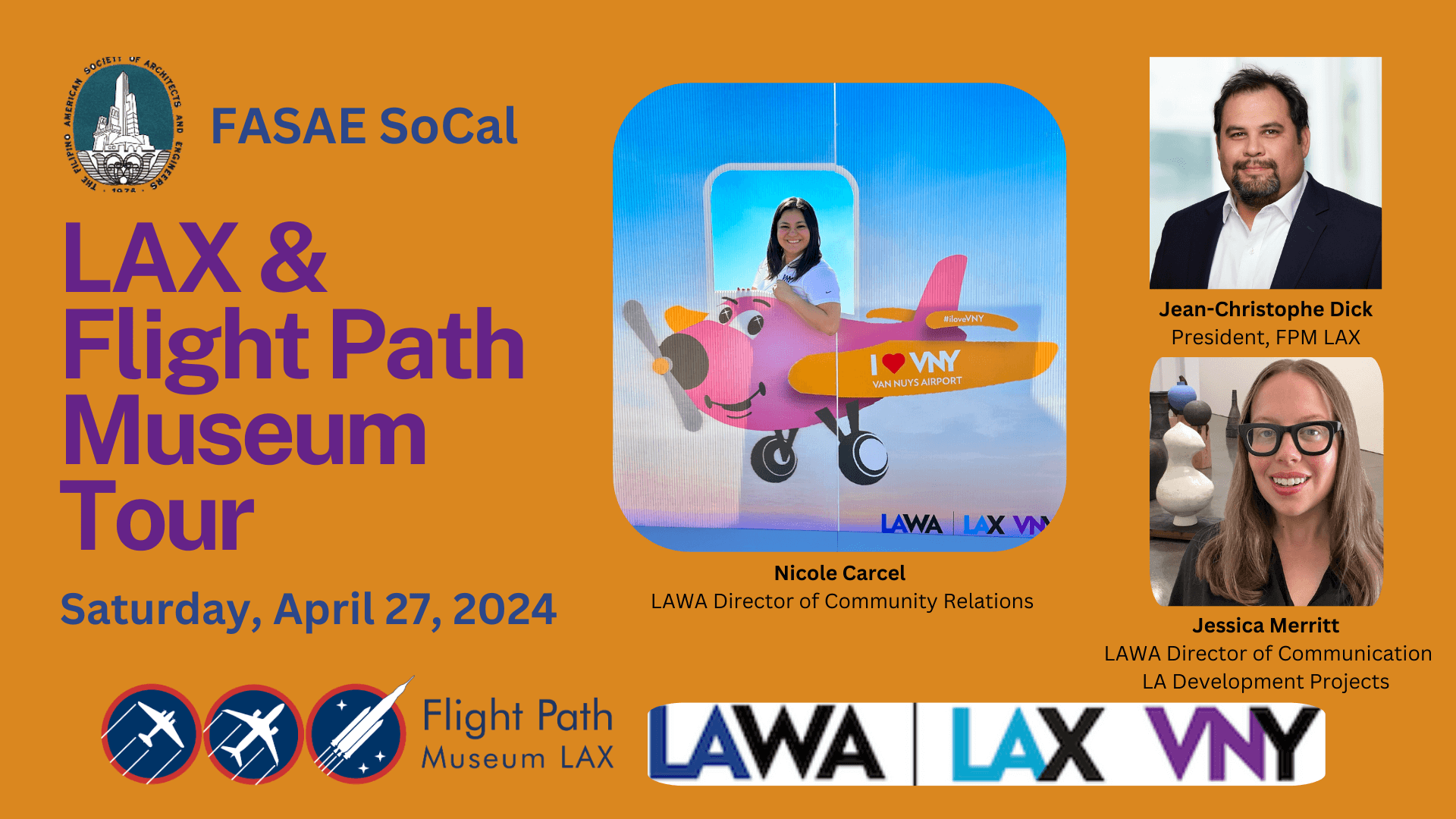 Image from Event FASAE SoCal's LAX & Flight Path Museum Tour