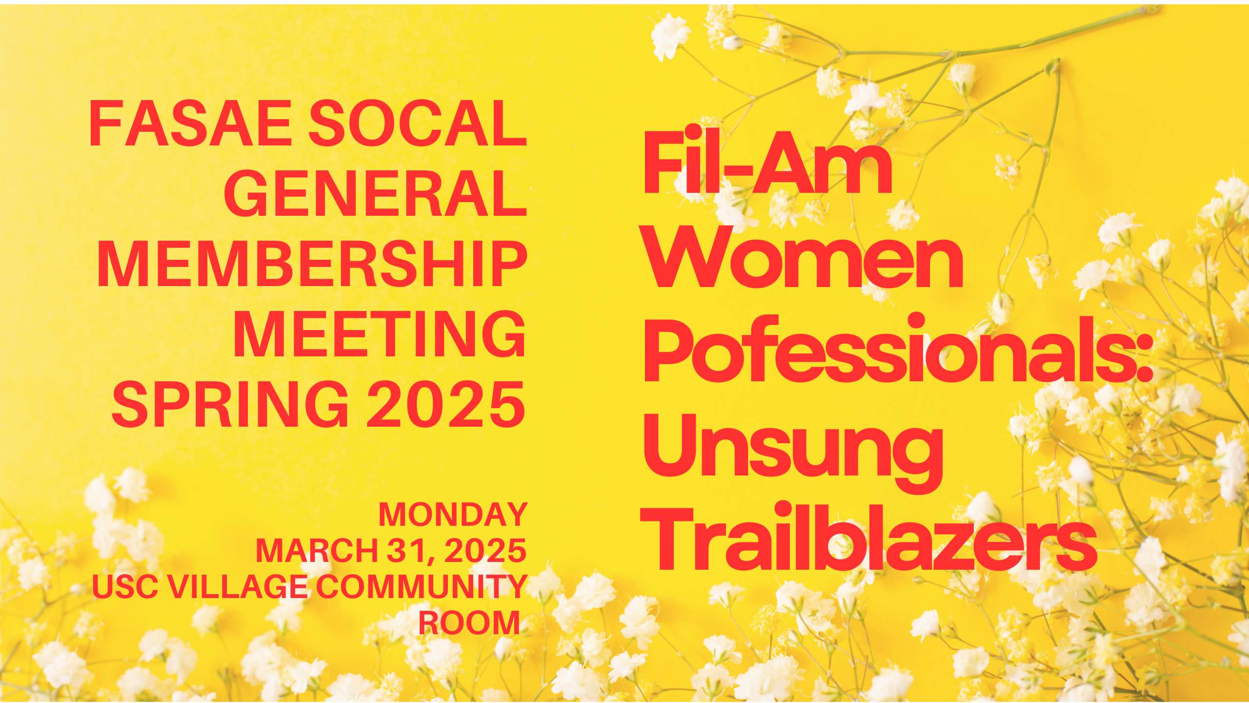 Image from Event Spring 2025 GMM: Fil-Am Women Professionals | Unsung Trailblazers