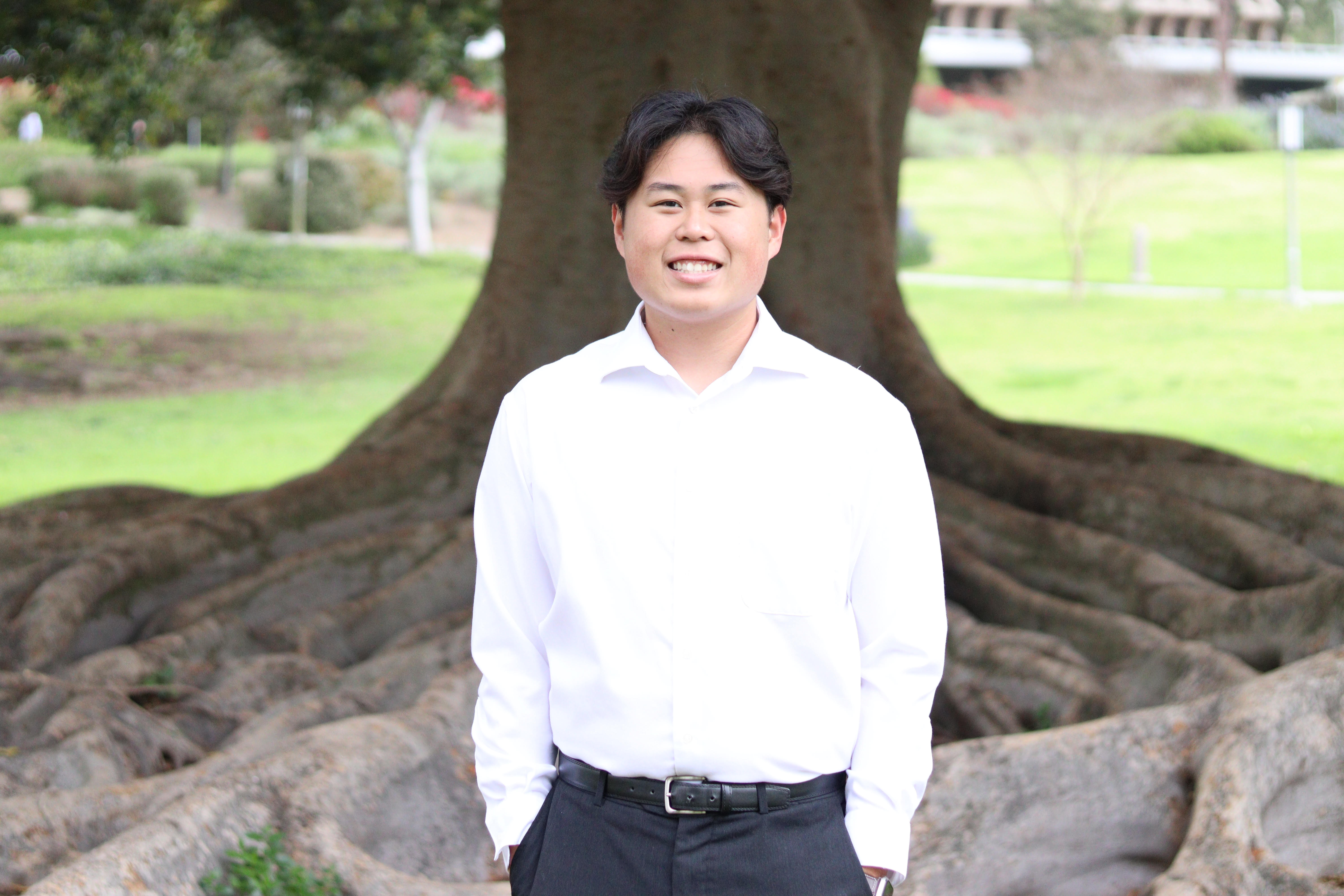 Image from Scholarship Awardee Francis Luigi Lozano