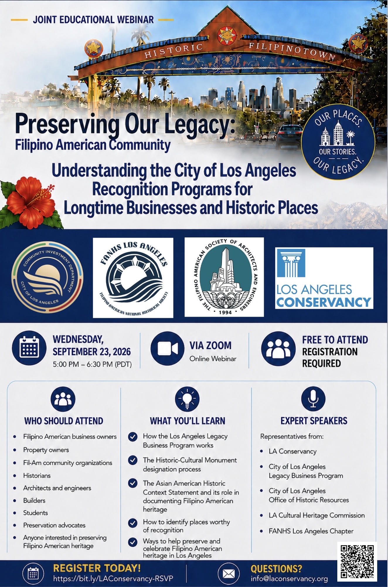 Image from Event Joint Educational Webinar: Preserving Our Legacy